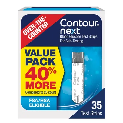 Buy Cardinal Health Bayer Contour Next Blood Glucose Test Strips, 35 ct  online at Mountainside Medical Equipment