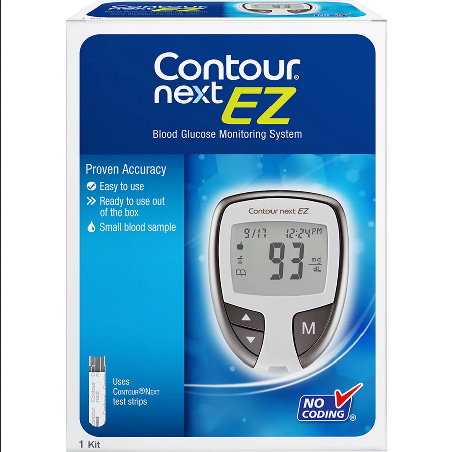 Buy Cardinal Health Contour Next EZ Blood Glucose Monitoring System Kit  online at Mountainside Medical Equipment