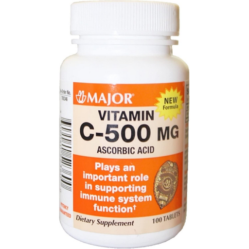 Buy Cardinal Health Vitamin C 500mg Tablets, 100 Count Bottle  online at Mountainside Medical Equipment