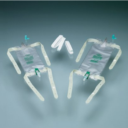 Buy Bard Medical Urinary Leg Bag with Anti-Reflux Valve and Fabric Straps, 19 oz. Vinyl  online at Mountainside Medical Equipment