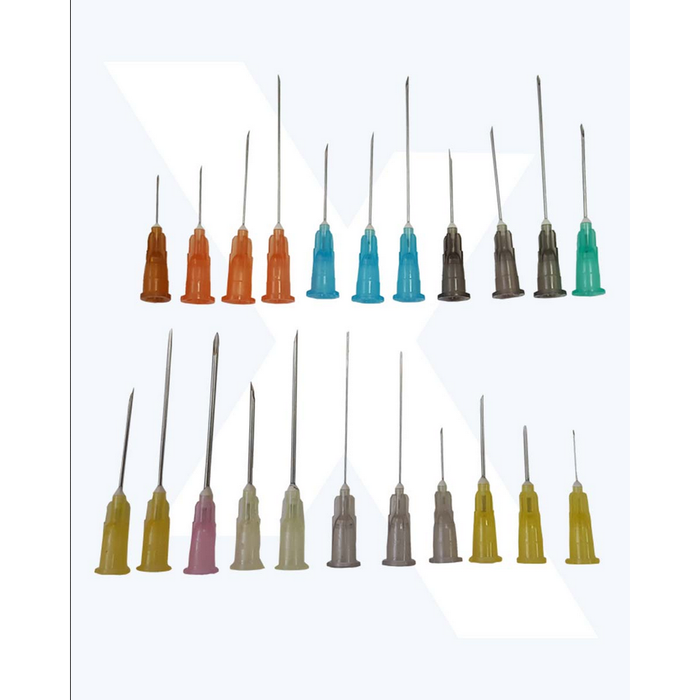 All sizes of Hypodermic Needles
