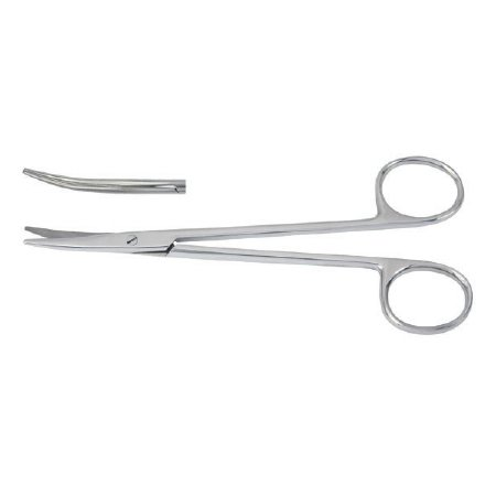 Bandage Scissors | Dissecting Scissors 5-1/2 Inch Curved with Finger Ring Handle