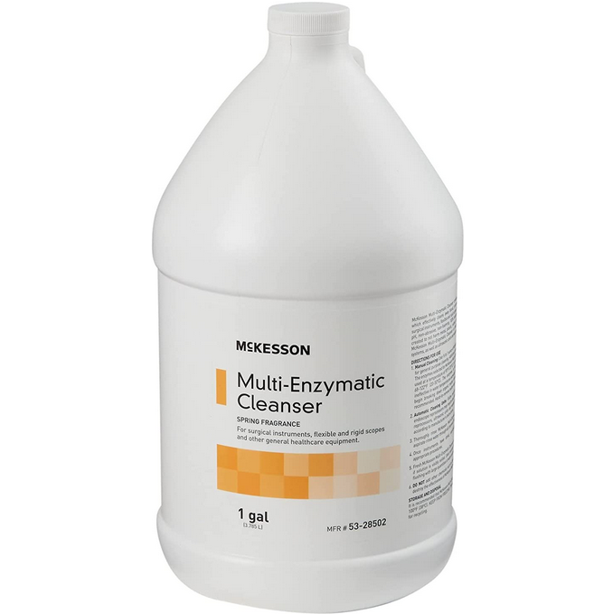 Buy McKesson Multi-Enzymatic Instrument Detergent with Eucalyptus Spearmint Scene, 1 Gallon Jug  online at Mountainside Medical Equipment