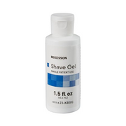 Buy McKesson Shaving Gel, 1.5 oz Flip Top Bottle  online at Mountainside Medical Equipment