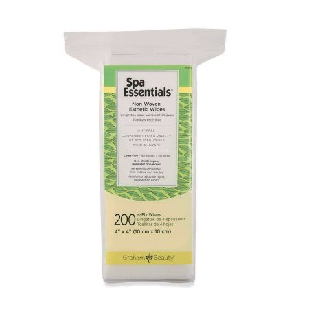 Buy McKesson Esthetic Wipe, Spa Essentials, 4 x 4 inch, 200/pack  online at Mountainside Medical Equipment