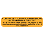 Buy Cardinal Health Federal Law Prohibits the Transfer of This Drug Label, 1000 count  online at Mountainside Medical Equipment