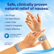 Buy Emerson Healthcare Sea-Band Nausea Relief Acupressure Wristbands  online at Mountainside Medical Equipment