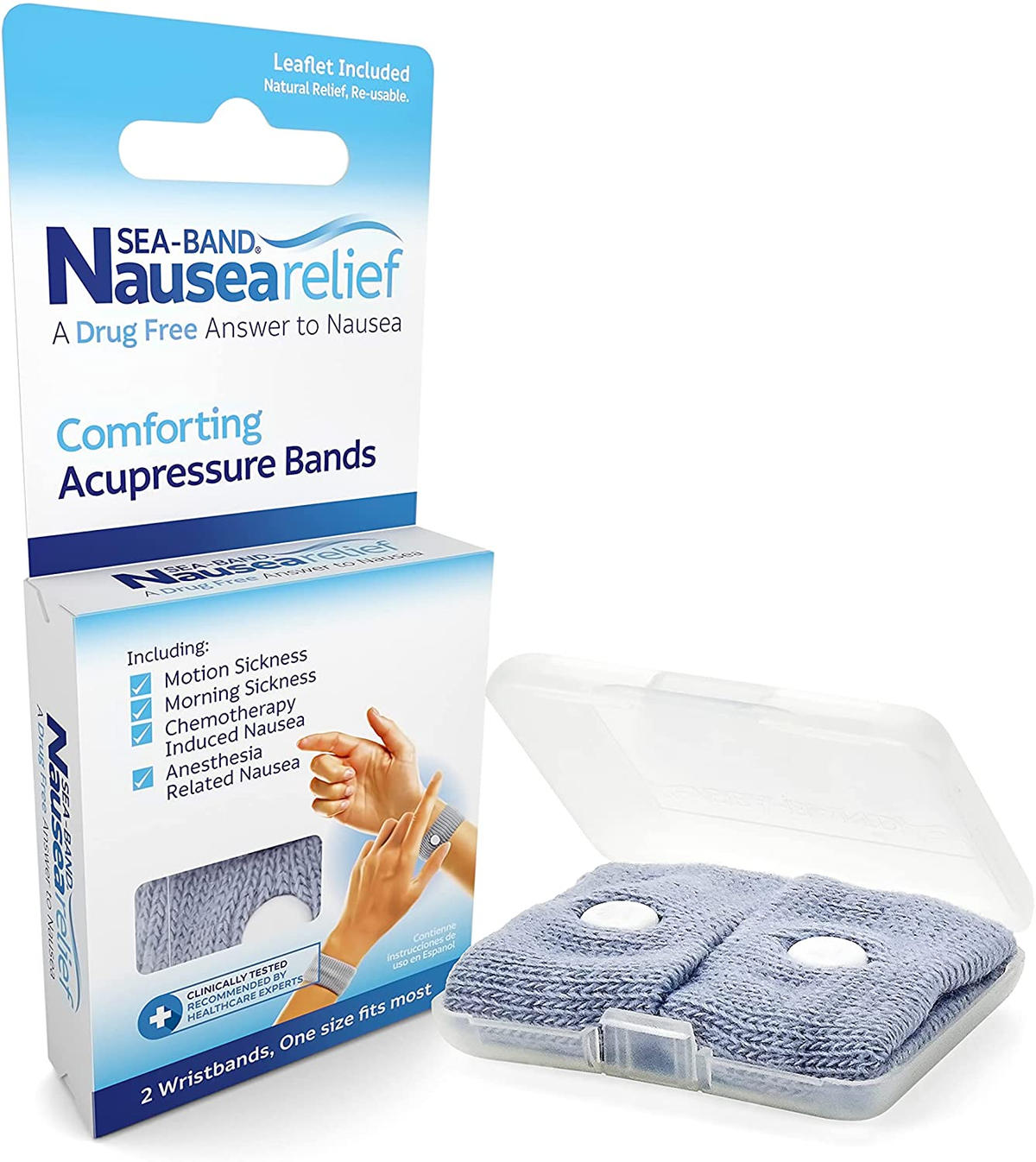 SeaBand Nausea Relief Acupressure Wristbands — Mountainside Medical