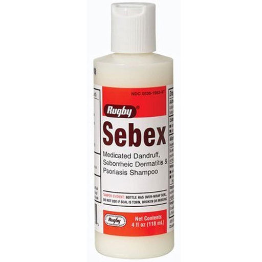 Sebex Medicated Dandruff Seborrheic Dermatitis & Psoriasis Shampoo