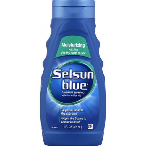 Buy Chattem Selsun Blue Mositurizing with Aloe Dandruff Shampoo 11 oz  online at Mountainside Medical Equipment