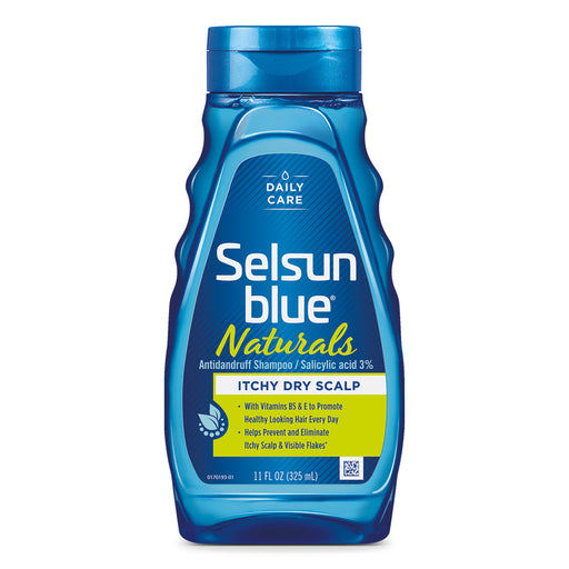 Buy Chattem Selsun Blue Naturals Itchy Dry Scalp Dandruff Shampoo 11 oz  online at Mountainside Medical Equipment