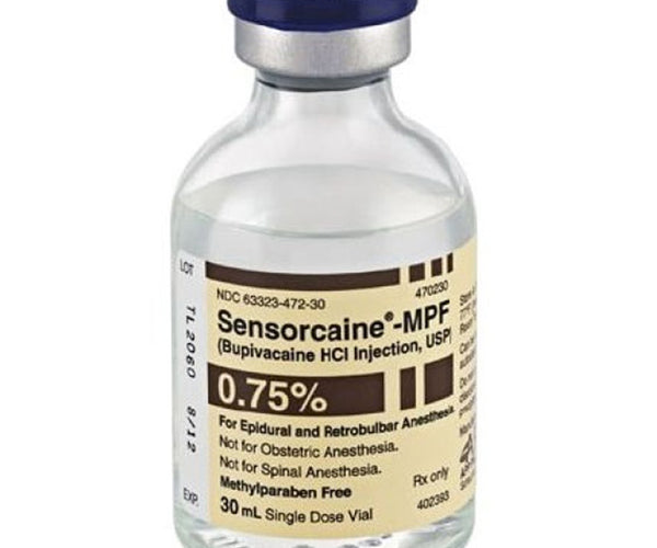 Sensorcaine MPF (Bupivacaine HCL Injection) 0.75% — Mountainside Medical