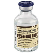 Buy Fresenius Kabi Sensorcaine MPF (Bupivacaine HCL Injection) 0.75% 30 mL Single-dose Vials 25/Tray (Rx)  online at Mountainside Medical Equipment