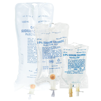 IV Bags | ICU Medical Sodium Chloride 0.9% IV Bags (Rx)