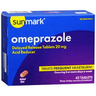 Omeprazole 20 mg Acid Reducer 42 Tablets — Mountainside Medical Equipment