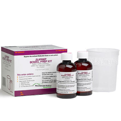 Suprep Bowel Prep Kit (Colonoscopy Prep Kit) with Berry Flavor (Rx ...