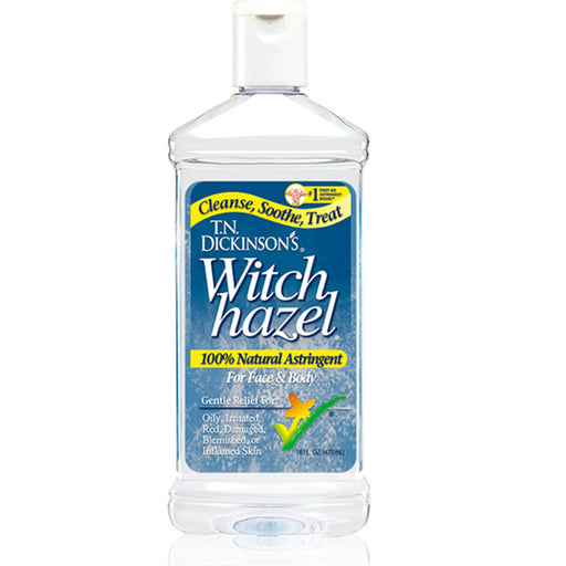 First Aid Supplies | T.M. Dickinson's Witch Hazel 100% Natural Astringent, 16 oz. Bottle