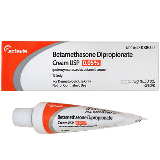 Topical Corticosteroid | Teva Betamethasone Dipropionate Cream 0.5% 15 grams (Rx)