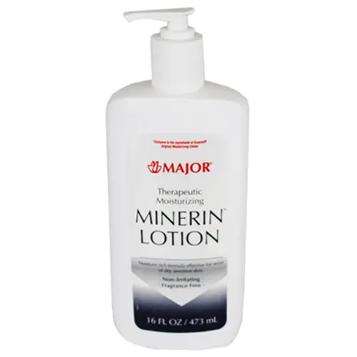 Buy Major Pharmaceuticals Minerin Moisturizing Lotion 16 oz Pump Bottle (Comparable Eucerin)  online at Mountainside Medical Equipment