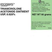 Buy Fougera Triamcinolone Acetonide 0.025% Cream 80 Grams  online at Mountainside Medical Equipment