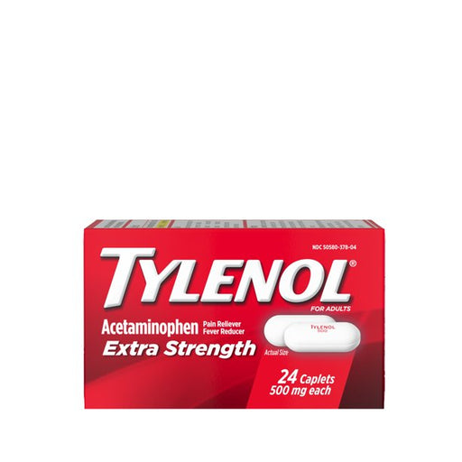 Johnson and Johnson Consumer Inc Tylenol Extra Strength Caplets 24 Count | Mountainside Medical Equipment 1-888-687-4334 to Buy