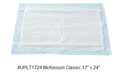 Buy McKesson Underpads, Disposable,  Fluff/Polymer  online at Mountainside Medical Equipment