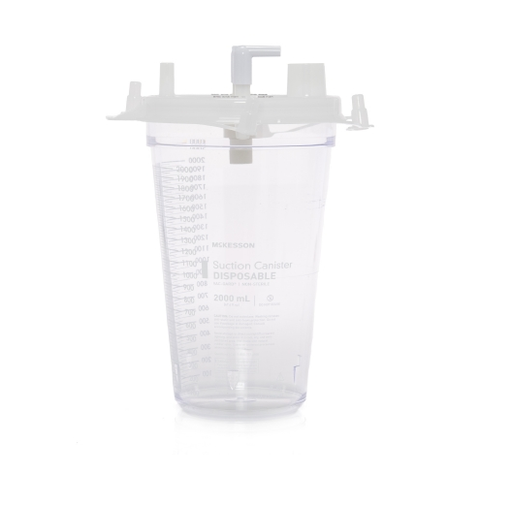 Buy McKesson Suction Canister 2000 mL Pour Lid, Box of 6  online at Mountainside Medical Equipment
