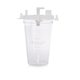 Suction Canister 2000 mL Pour Lid, Box of 6