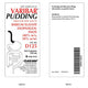 Varibar Pudding Barium Sulfate Esophageal Paste 230mL