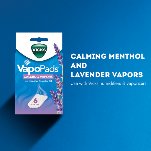 Buy Kaz Vicks Calming Menthol and Lavender VapoPads (VSP30) 6 Pack  online at Mountainside Medical Equipment