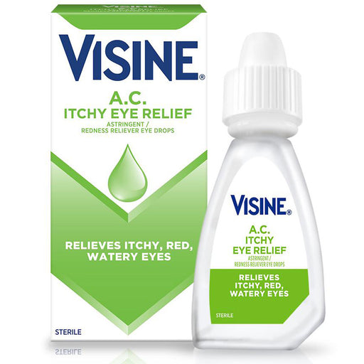 Buy Johnson & Johnson Visine-AC Ultra Itchy Eye Relief Drops for Irritated Eyes 0.5 oz  online at Mountainside Medical Equipment