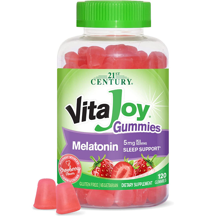 Buy 21st Century Vitajoy Melatonin Sleep Aid Gummies Strawberry Flavor, 120 Count  online at Mountainside Medical Equipment