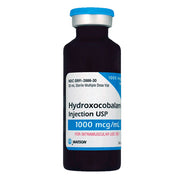 Hydroxocobalamin Injection 1000 mcg (Vitamin B12), Multiple Dose Vial 30 mL, for enhanced energy and improved nervous system health.