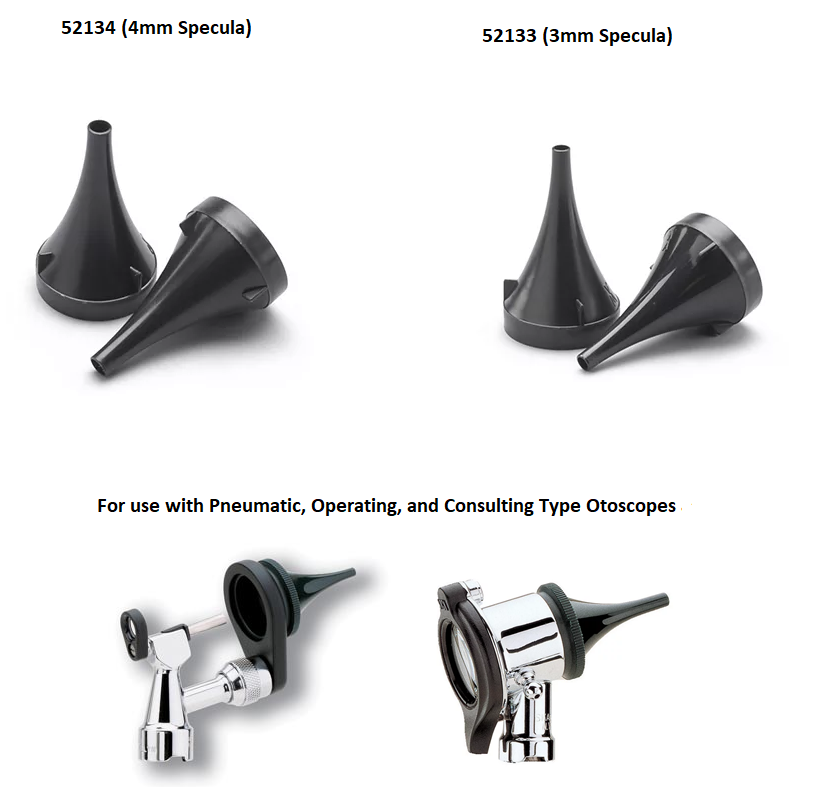 Welch Allyn Pediatric Otoscope Tips – 2.75 Mm, 34 Sleeves (Sealed)