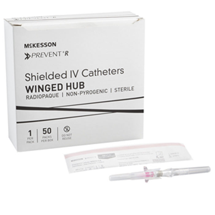 IV Catheters -Prevent R Shielded IV Catheter Needles with Button Retra ...