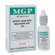 Buy Wockhardt Wockhardt  Acetic Acid Otic Solution 2% 15 mL for Ear Infections (Rx)  online at Mountainside Medical Equipment