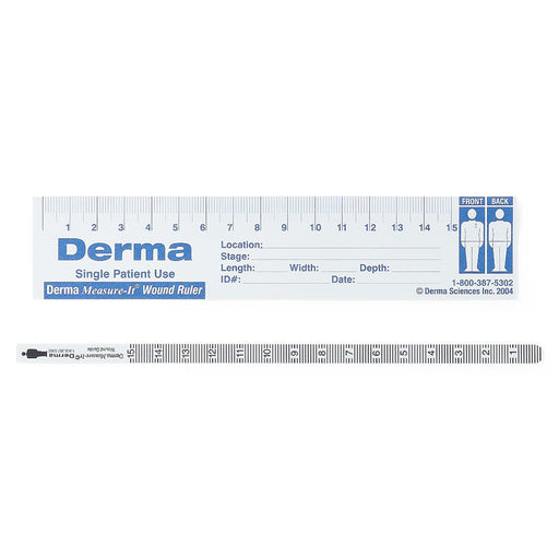 Wound Care Measuring Kit | Derma Measure It Wound Measuring Ruler Kit- Single Patient Use
