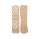 Non-Slip Tredded Hospital Fall Prevention Socks, Tan