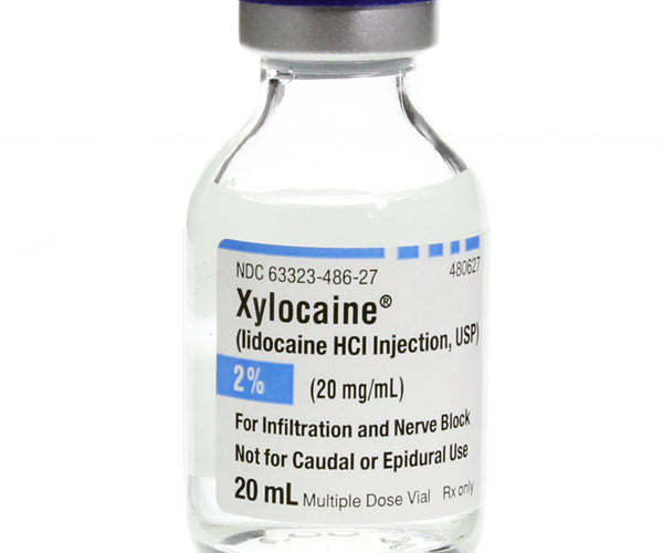 Xylocaine Lidocaine 2% Injection, 20 mg/mL, Multiple Dose Vials 20 mL,   Mountainside Medical