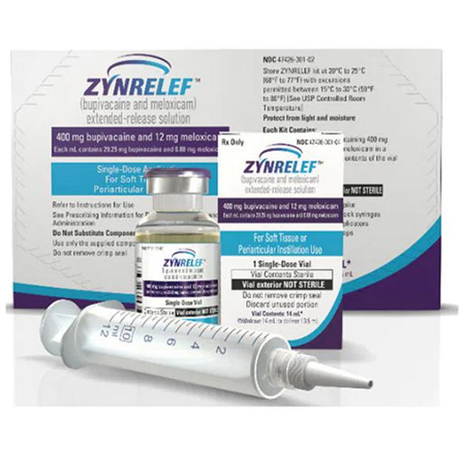  | ZYNRELEF Kit (bupivacaine and meloxicam) Extended-Release Solution