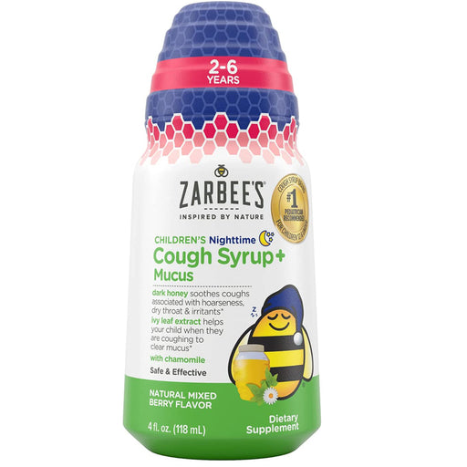 Baby Cough Syrup, | Zarbees Children's Cough Syrup Natural Mixed Berry Flavor
