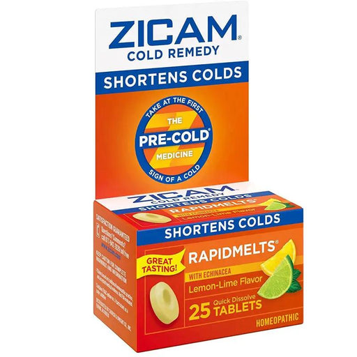 Buy Church & Dwight Zicam Cold Remedy Rapidmelts with Echinacea Lemon Lime Flavor 25 Count  online at Mountainside Medical Equipment