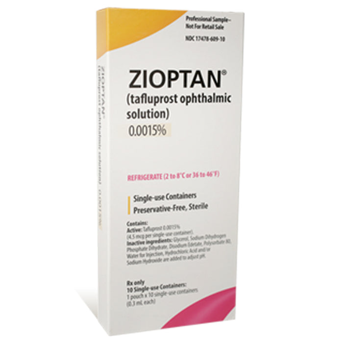 Buy Thea Pharma Zioptan (tafluprost ophthalmic solution) 0.0015% Eye Drops Preservative Free, 30 Count  online at Mountainside Medical Equipment