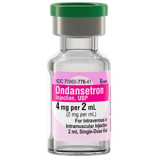 Ondansetron for Injection | Athenex Ondansetron for Injection 4 mg per 2 mL Single-Dose Vials, 25/Tray
