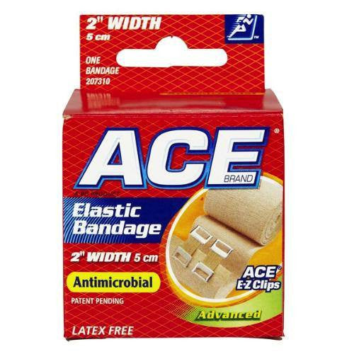 Buy 3M Healthcare Ace Wrap Antimicrobial Bandage with E-Z Clip Closure  online at Mountainside Medical Equipment