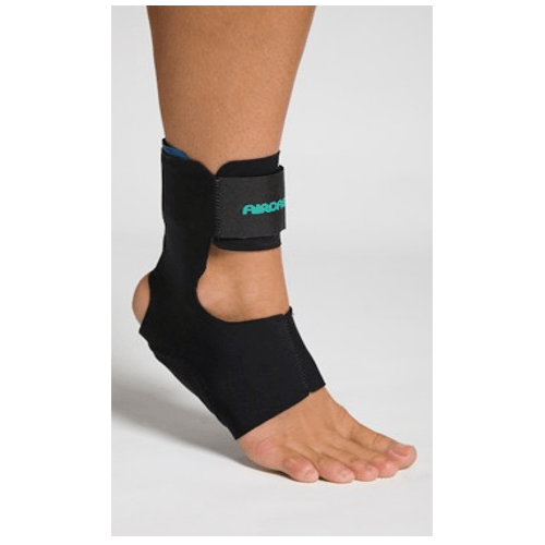 Braces and Collars | Aircast AirHeel Support, Black