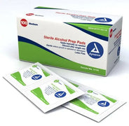 Buy Dynarex Dynarex Alcohol Prep Pads, Medium Size 100/Box  online at Mountainside Medical Equipment