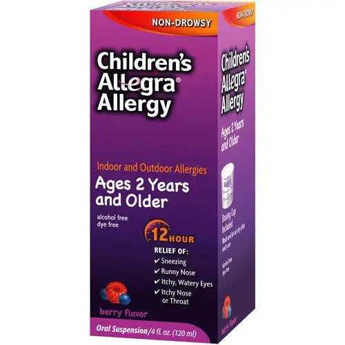 Allergy Relief | Allegra Children's 12 Hour Allergy Relief 4 oz