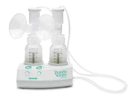 Purely Yours Breast Pump Dual Kit with 2 Bottles Mountainside