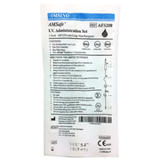 Buy Amsino IV Administration Set Flow Safe Controller, 2 Needless Y-Sites 10 Drop (Dial-A-Flow)  online at Mountainside Medical Equipment